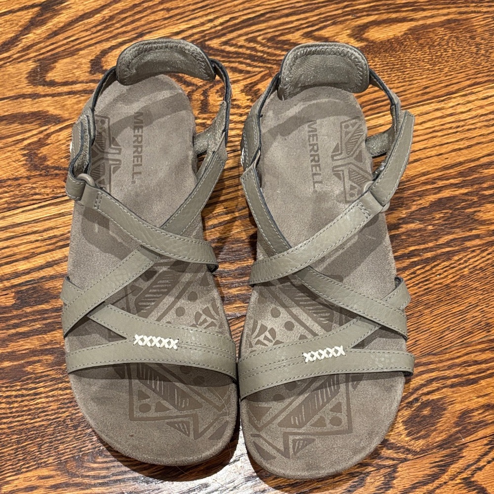 Merrell Olive Green Sandals